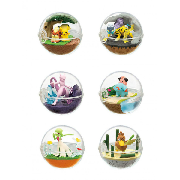 Authentic Pokemon figures re-ment Terrarium collection 7